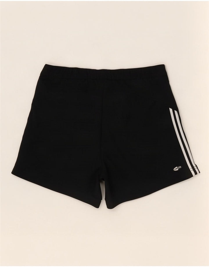 Adidas Womens Climalite Regular Sport Shorts UK 10 Pequeno Poliéster Preto