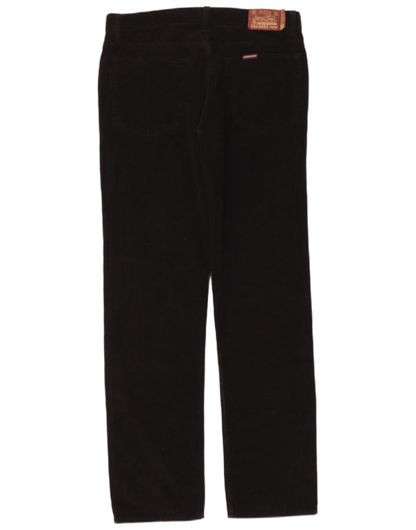Calça masculina de veludo Carrera 700 Regular Fit W36 L30 algodão preto