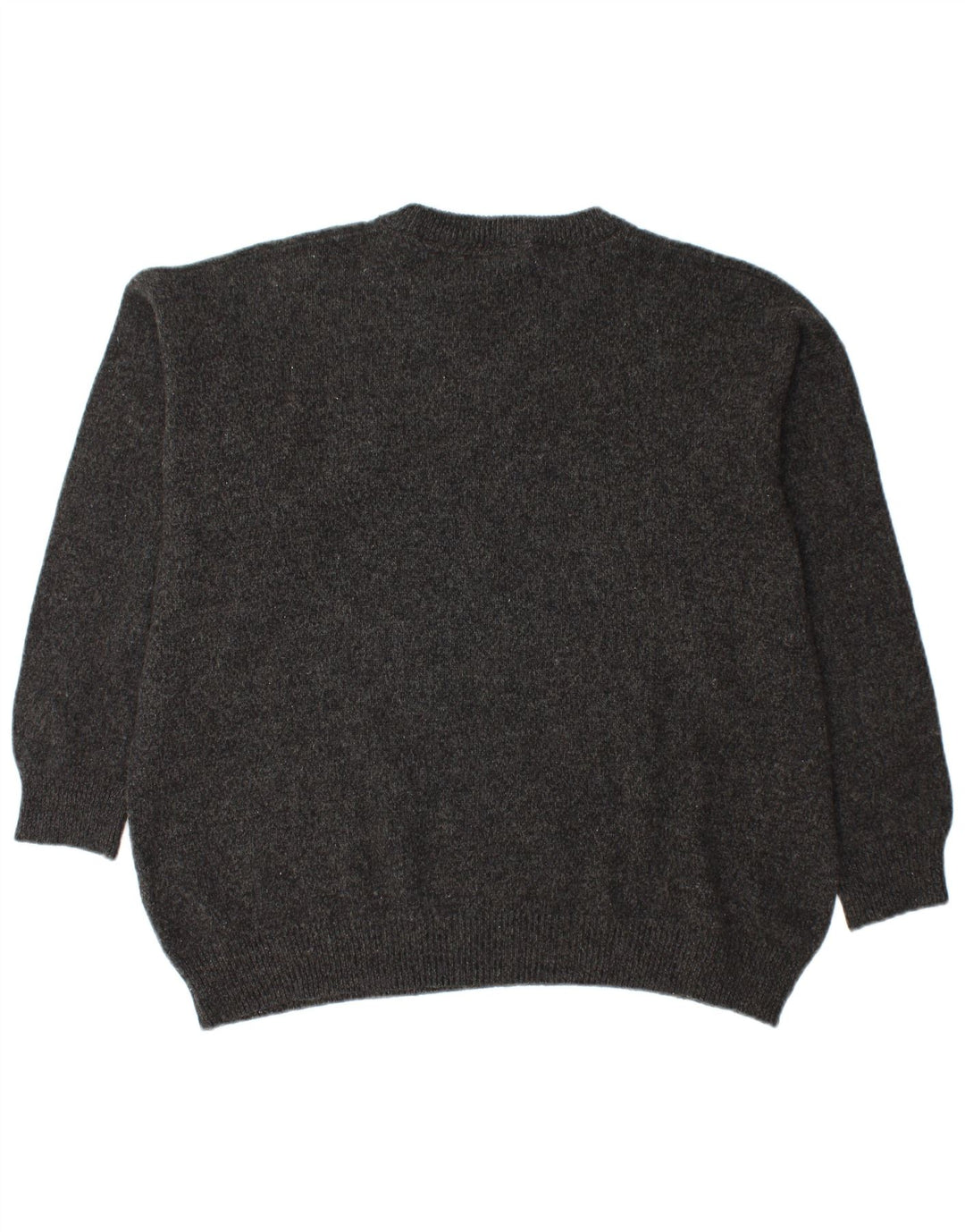 Suéter masculino MURPHY & NYE com decote em V 2XL lã preta