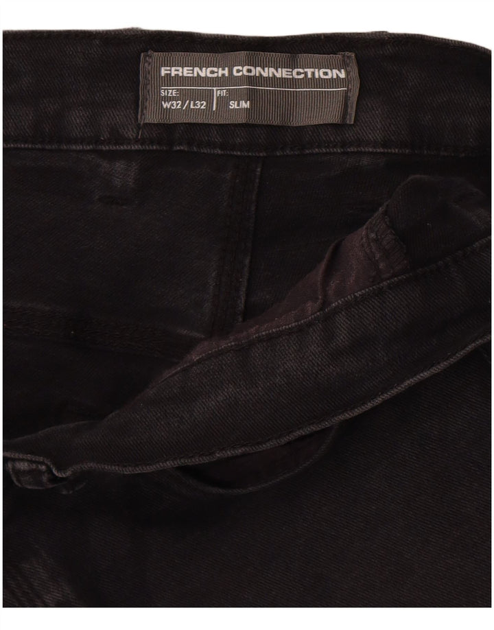 French Connection Mens Slim Jeans W32 L32 Cinza