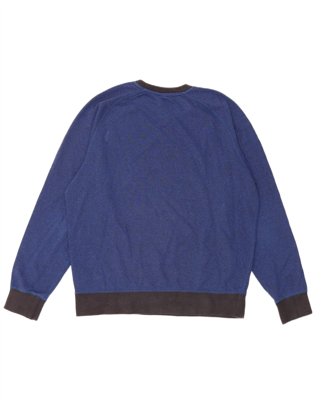 Moletom masculino Nike Jumper grande azul colorblock algodão