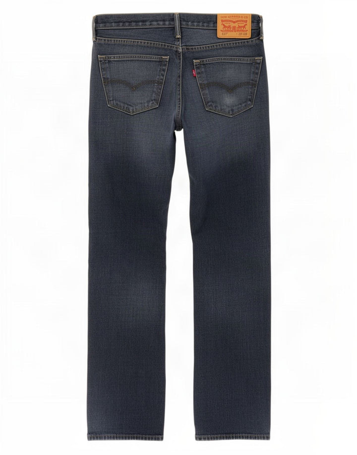 Levi's Masculino 527 Bootcut Jeans W33 L32 Azul Algodão