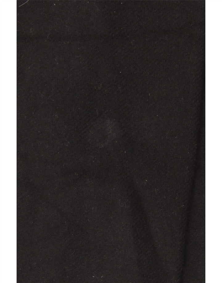 Sobretudo feminino Zara UK 14 grande preto