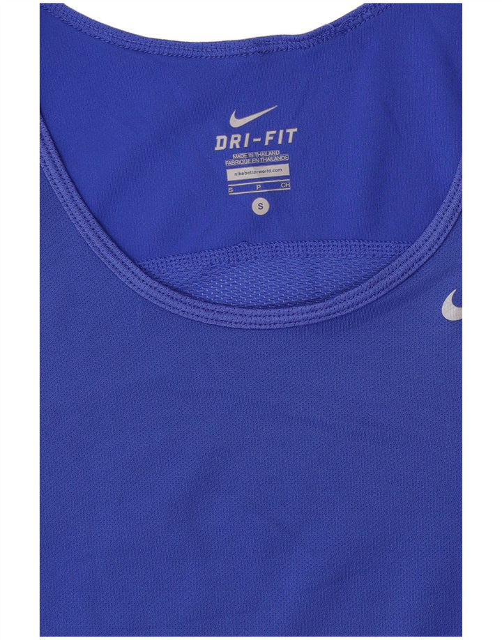 Colete Nike Masculino Dri Fit Top Pequeno Azul