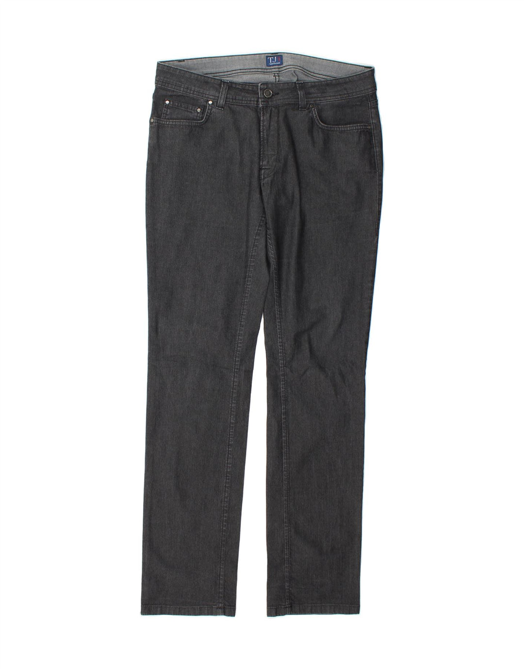 TRUSSARDI Womens Slim Jeans W34 L34 Grey Cotton Vintage Trussardi and Second-Hand Trussardi from Messina Hembry 
