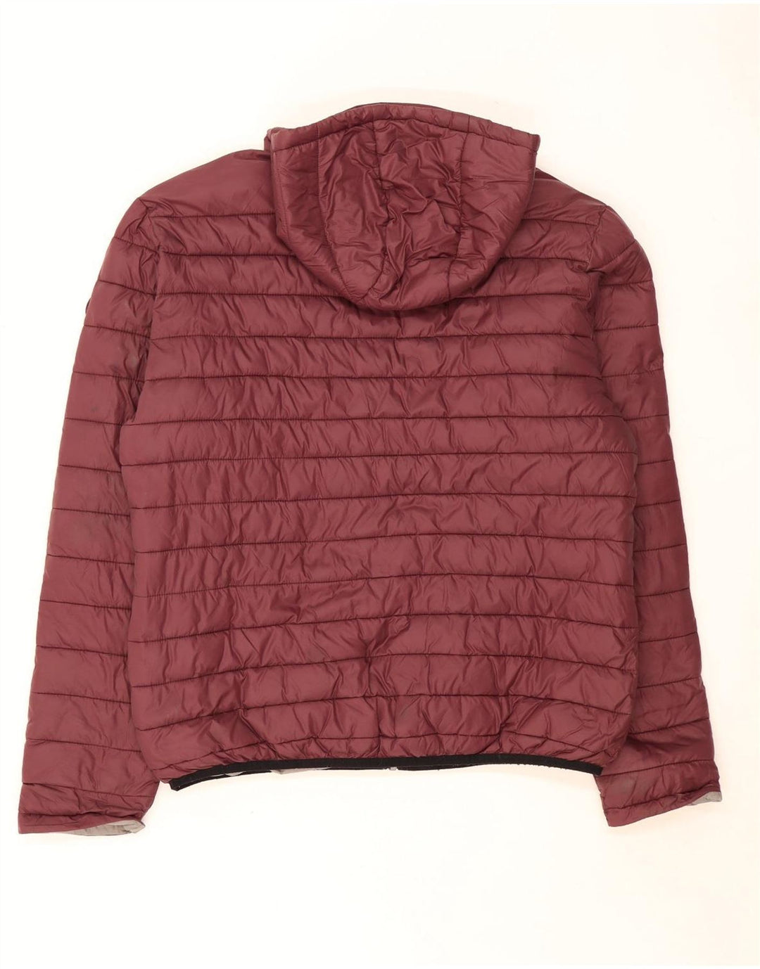 Jaqueta masculina acolchoada com capuz Carrera XL Borgonha poliamida