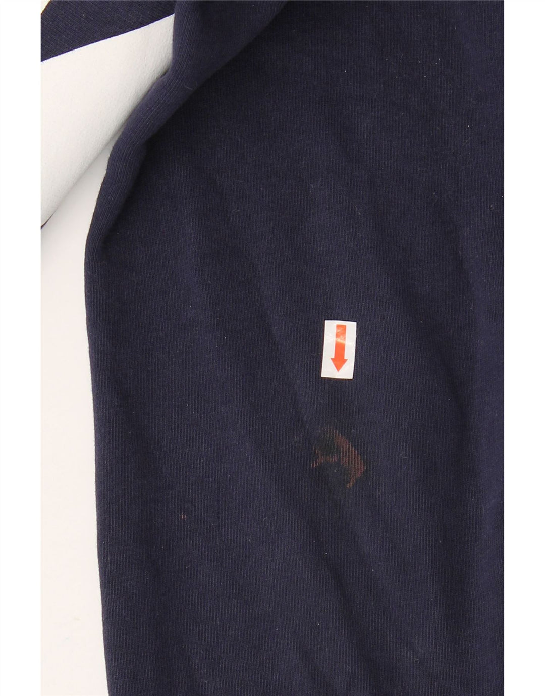 Starter masculino gráfico moletom jumper médio azul marinho algodão