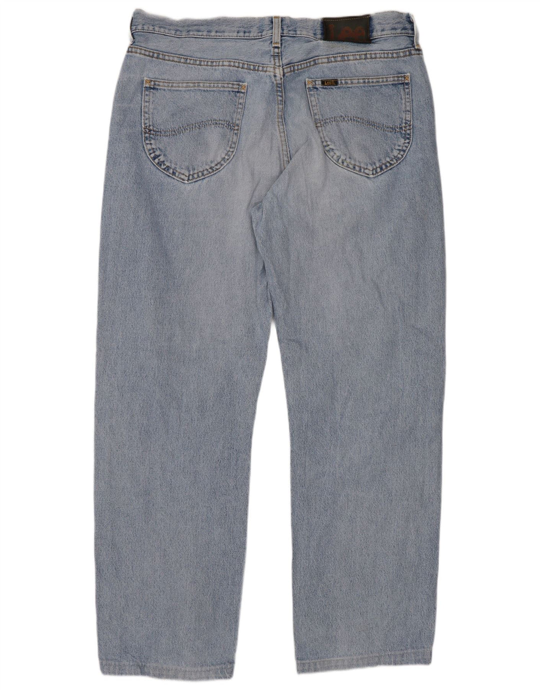 Calça jeans reta masculina Lee W34 L30 azul