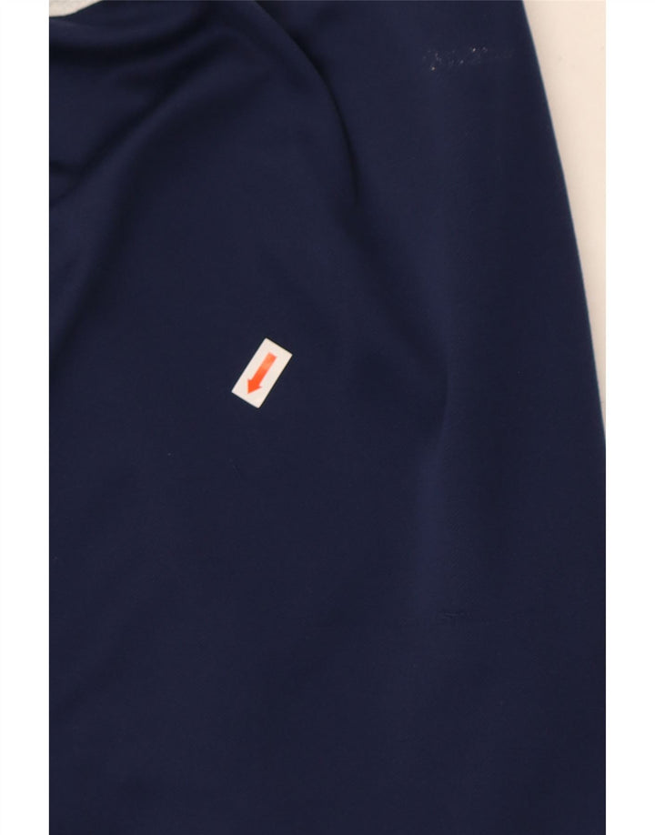 Calça de treino masculina Adidas Climacool médio azul marinho poliéster