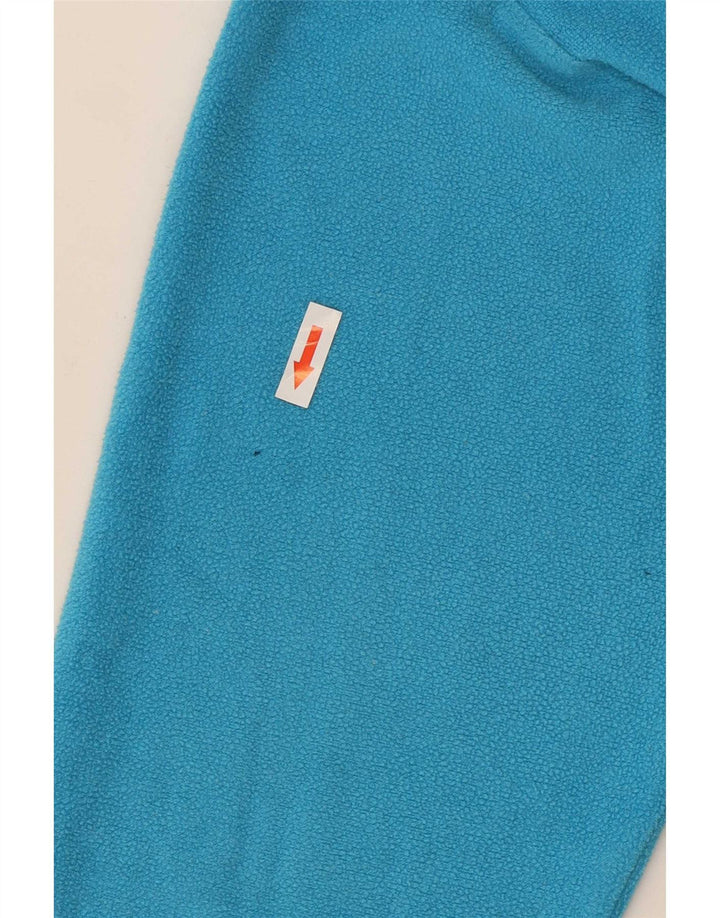 Fila Mens Zip Neck Fleece Jumper IT 50 Médio Azul
