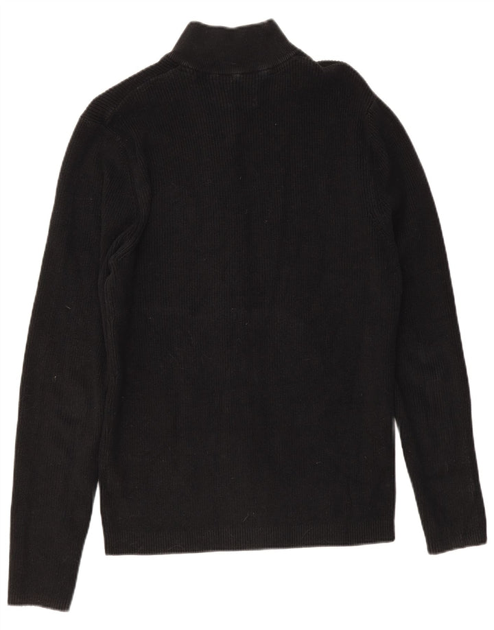 Suéter cardigã masculino Jack & Jones XL algodão preto