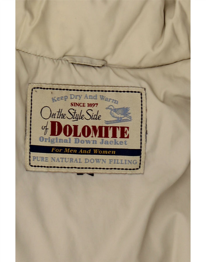 Jaqueta acolchoada masculina Dolomite UK 36 pequena bege