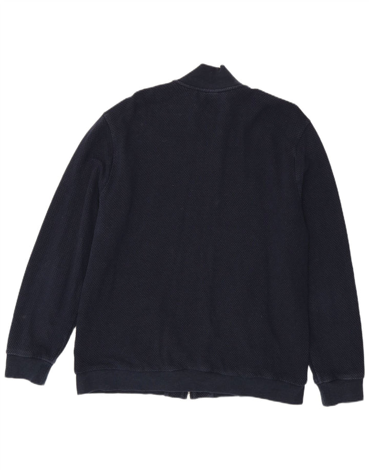 US Polo Assn. Jaqueta masculina de agasalho 2XL azul marinho