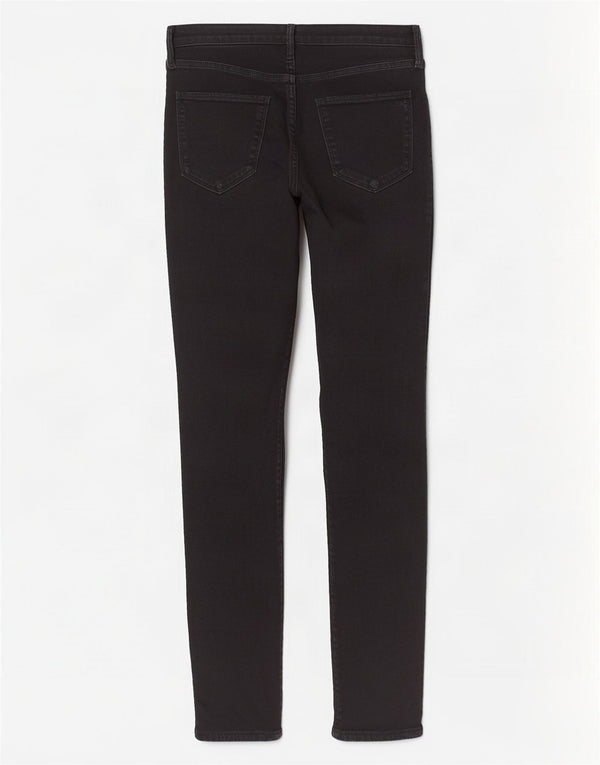 Legging feminina Hollister cintura ultra alta jeans US 13 XL W31 L28 preta