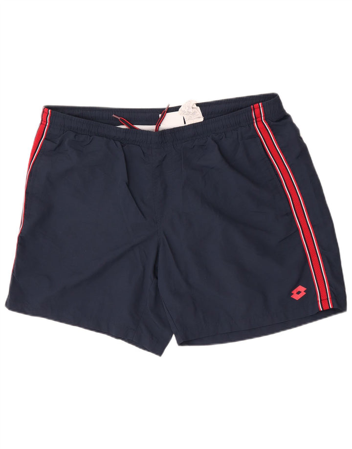 Shorts de natação masculino Lotto 2XL azul marinho nylon