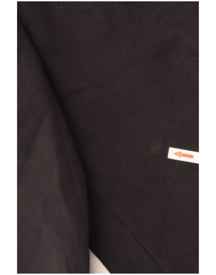 Nike Mens Treino Calças Joggers Pequeno Algodão Preto