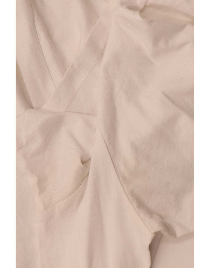 Camiseta gráfica masculina Levi's Top grande de algodão branco