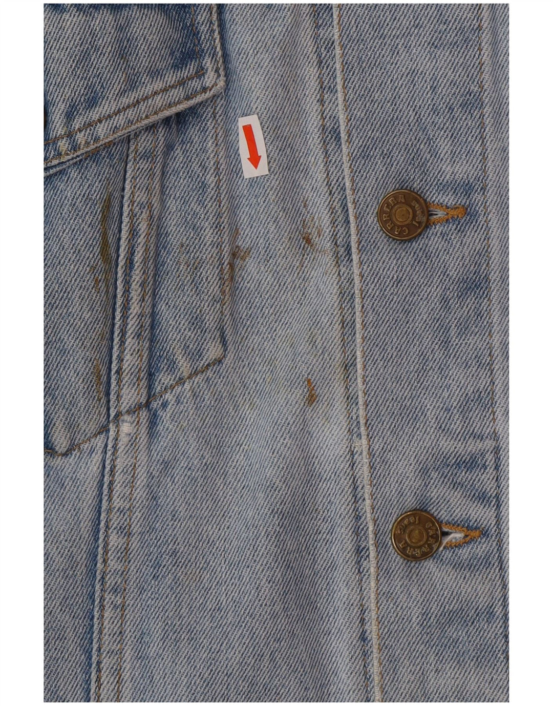 Jaqueta jeans masculina CARRERA UK 40 grande azul