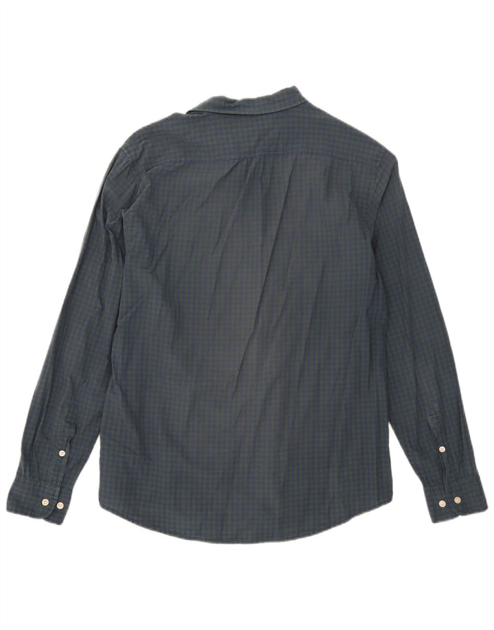 Lee Mens Checked Classic Fit Camisa XL Verde Gingham