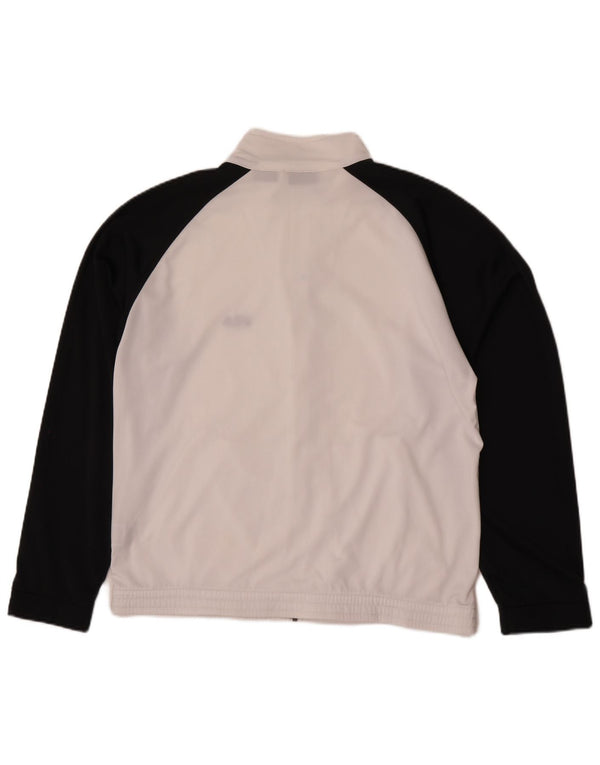 Fila Mens Tracksuit Top Jacket Médio Branco Colourblock Poliéster