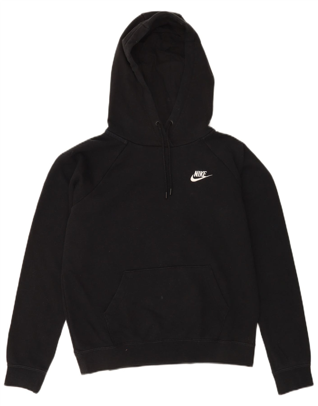Nike Mens Hoodie Jumper Pequeno Algodão Preto