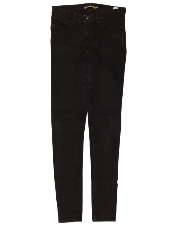 Calça jeans feminina Levi's 310 Shaping Super Skinny W28 L30 algodão preto