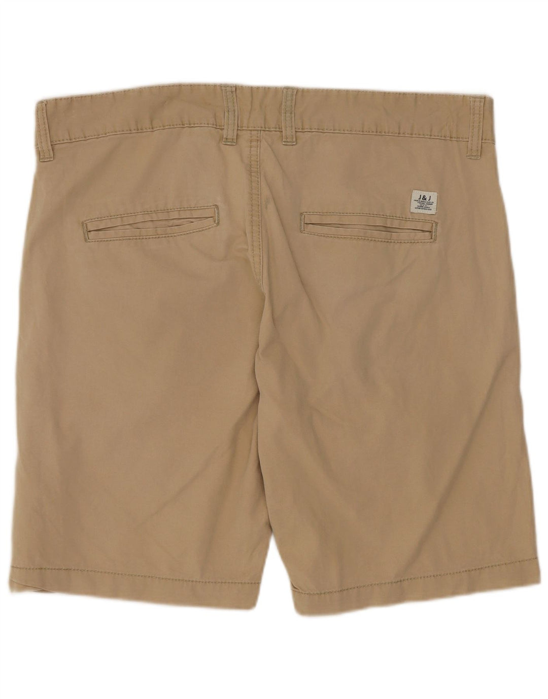 JACK & JONES Mens Chino Shorts W34 Grande Bege