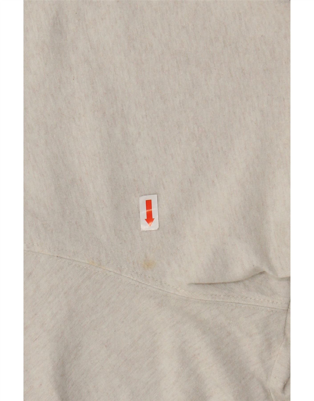 Camiseta masculina CREW CLOTHING grande branca manchada
