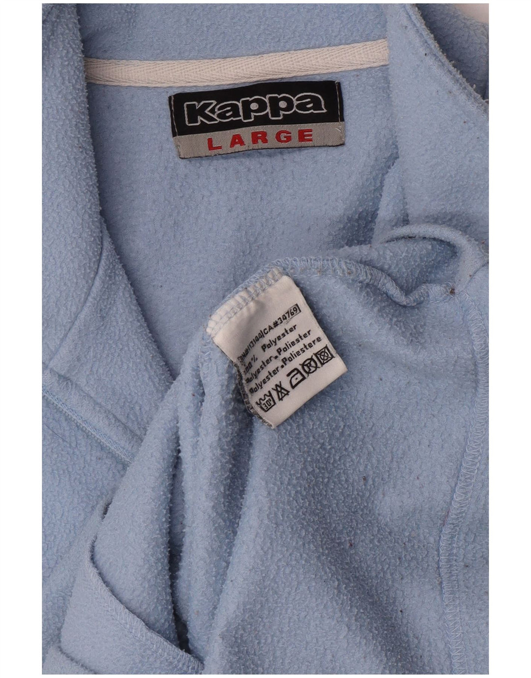 Jaqueta Kappa Girls Fleece 9-10 Anos Grande Azul Poliéster