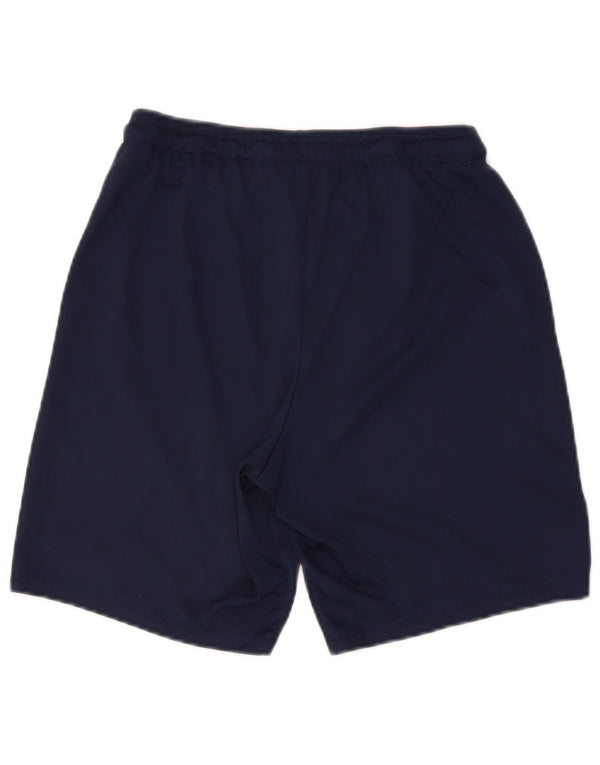Shorts esportivos masculinos Nike Dri Fit médio azul marinho