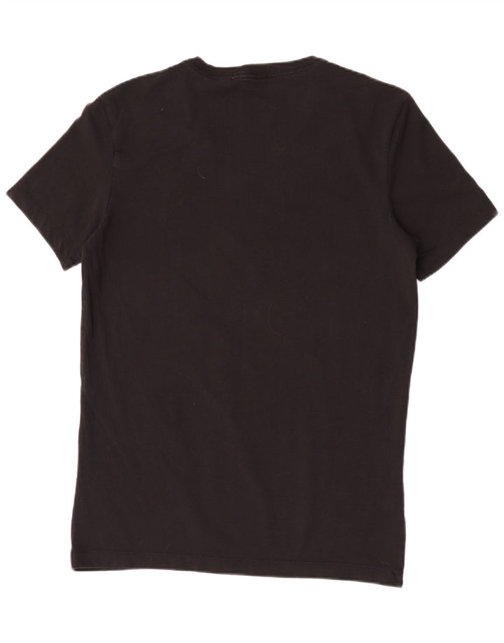 Camiseta feminina Calvin Klein Jeans grande algodão preto