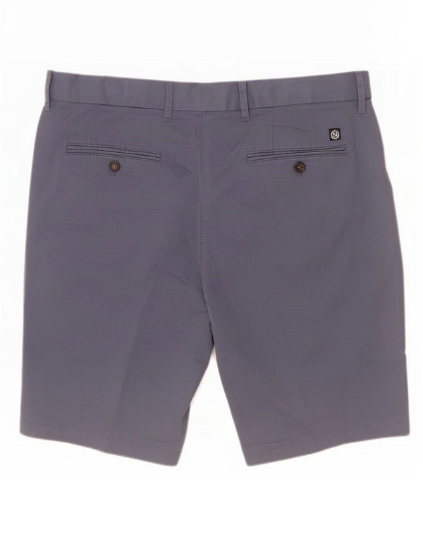 Shorts Chino Masculino Marks & Spencer Grande W36 Azul