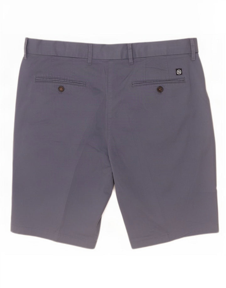 Shorts Chino Masculino Marks & Spencer Grande W36 Azul
