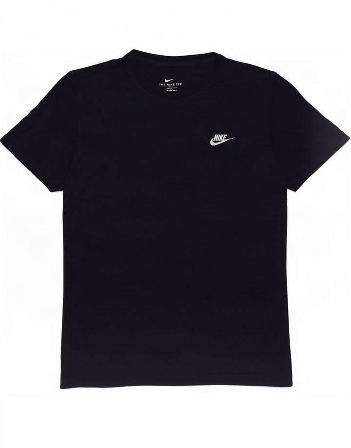 Camiseta feminina Nike UK 14 médio azul marinho algodão