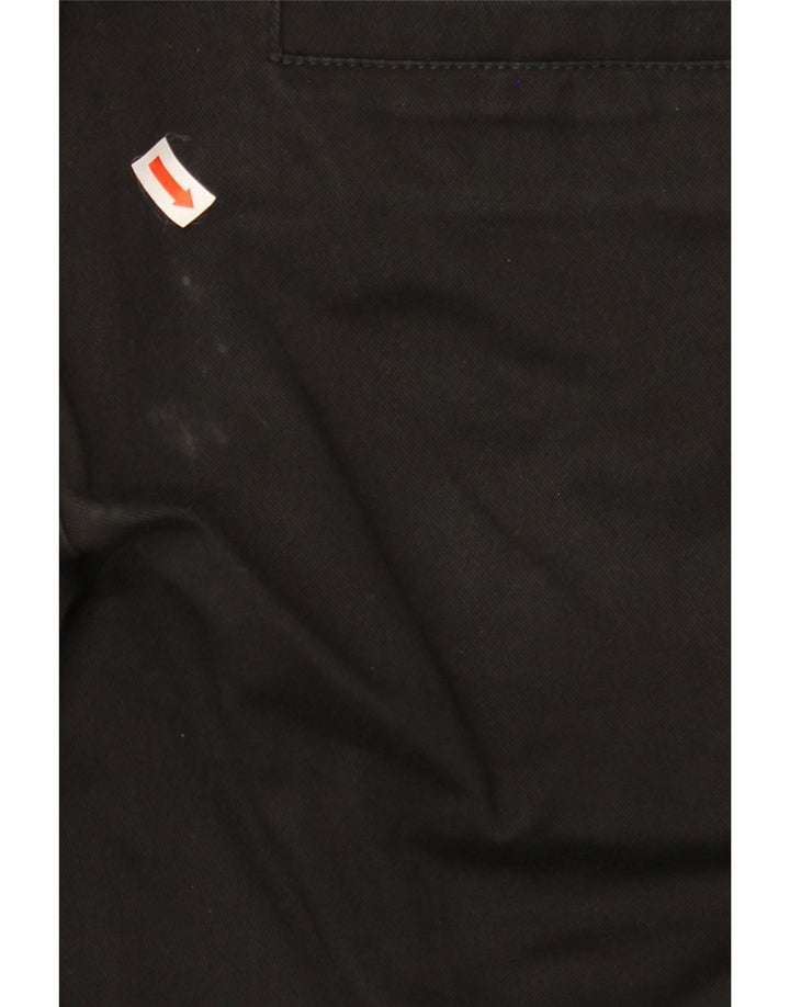 DATCH Mens Straight Chino Trousers W30 L33 Black Cotton Vintage Datch and Second-Hand Datch from Messina Hembry 