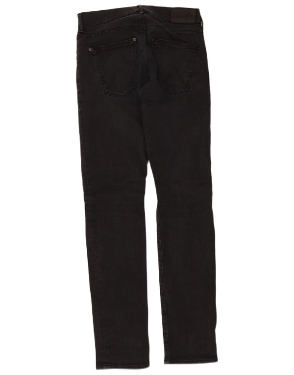 Wrangler feminino Larston Slim Jeans W28 L32 preto