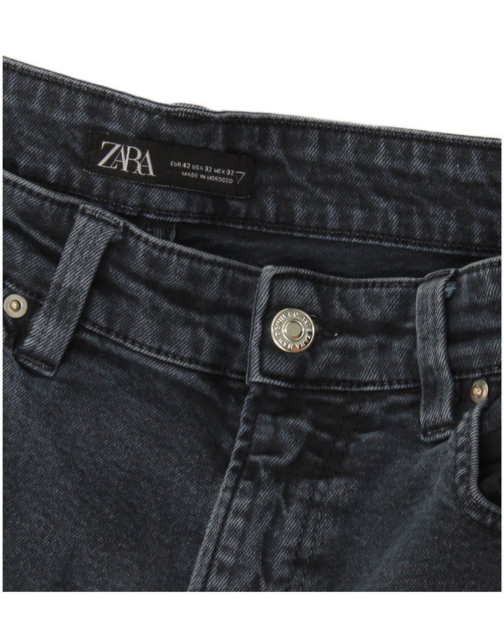 Zara Mens Slim Jeans EU 42 Grande W32 L29 Azul Marinho