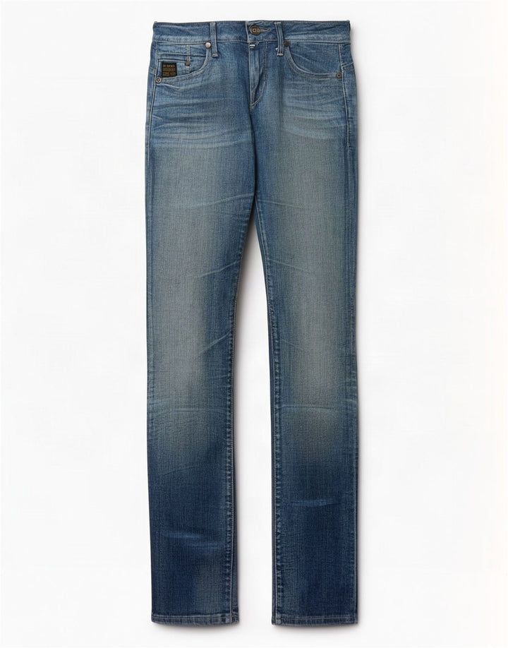 G-Star Jeans Slim Feminino W26 L33 Algodão Azul