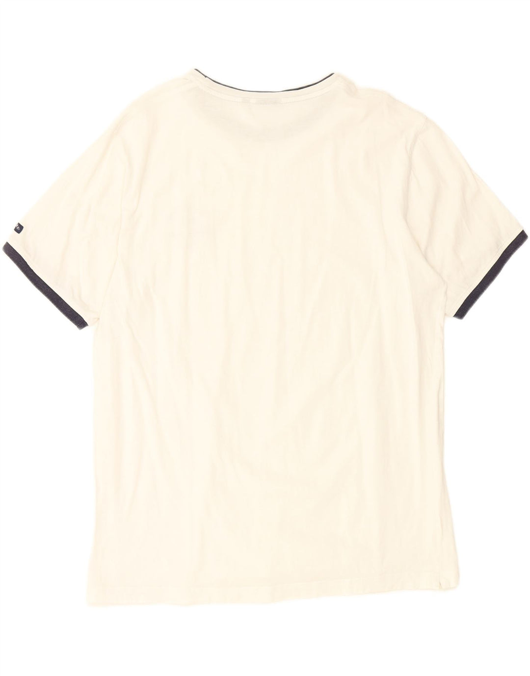 NAVIGARE Mens T-Shirt Top 2XL Off White Vintage Navigare and Second-Hand Navigare from Messina Hembry 