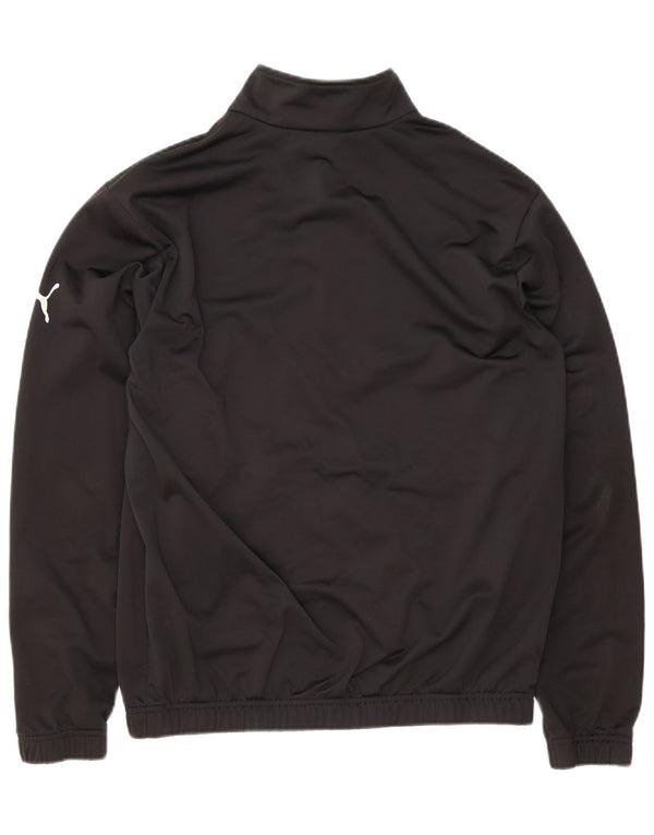 Puma Mens Tracksuit Top Jacket Médio Preto Colourblock Poliéster