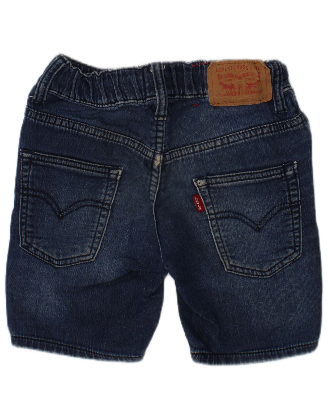 Shorts jeans para meninas LEVI'S 4-5 anos W22 algodão azul