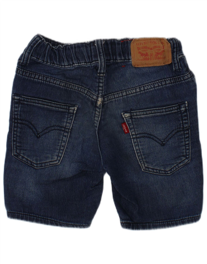 Shorts jeans para meninas LEVI'S 4-5 anos W22 algodão azul