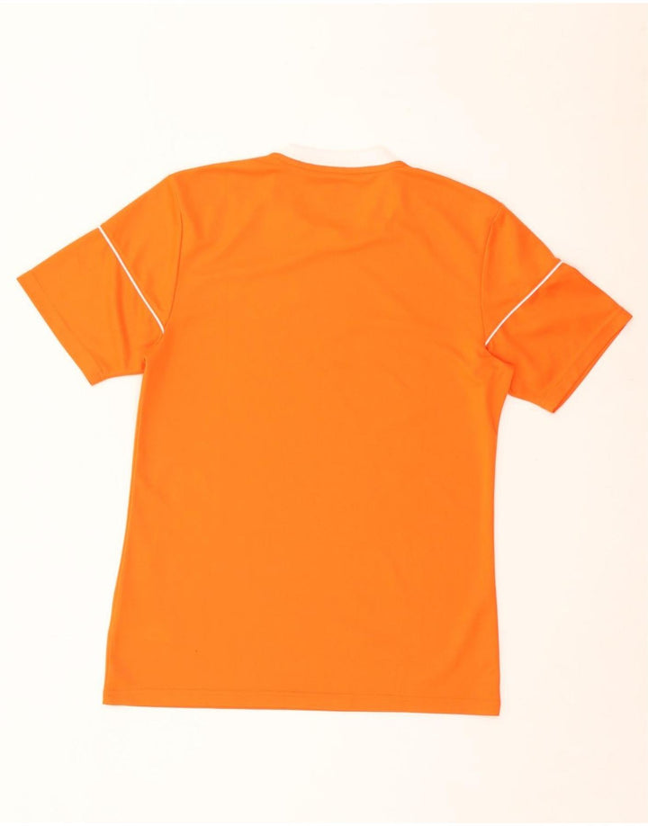 Adidas Mens Aeroready Camiseta Top Pequeno Laranja Poliéster