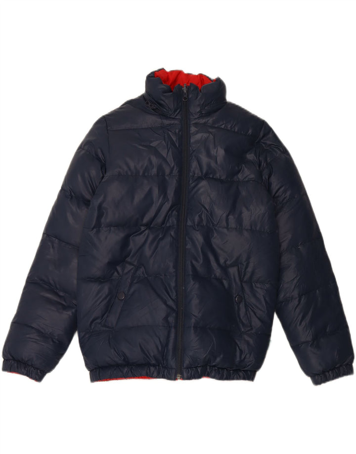 BENETTON Boys Reversible Padded Jacket 13-14 Years Red