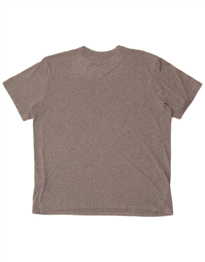 Camiseta Nike Masculina Dri Fit Graphic Top 2XL Cinza Poliéster