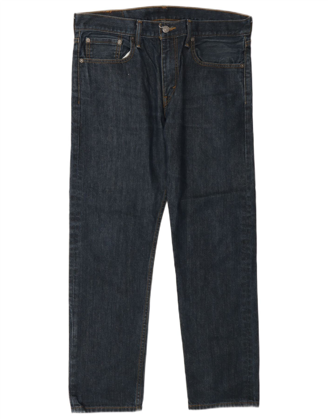 Levi's Masculino 502 Tapered Jeans W33 L30 Azul Algodão
