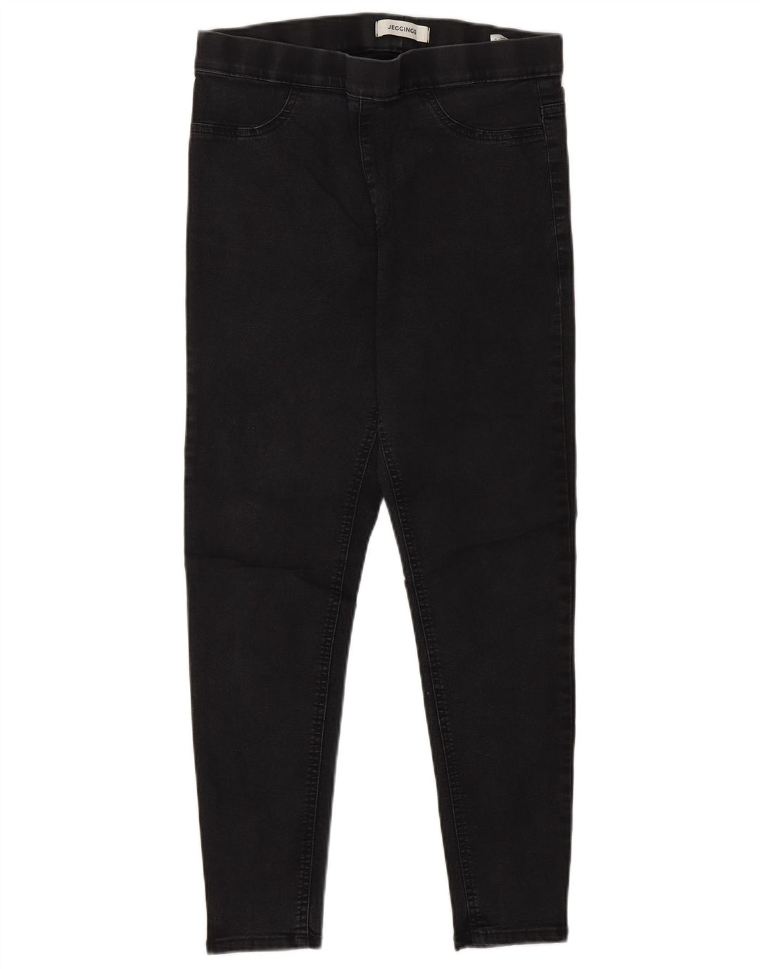 Calça jeans feminina Marks & Spencer UK 14 médio W28 L26 algodão preto
