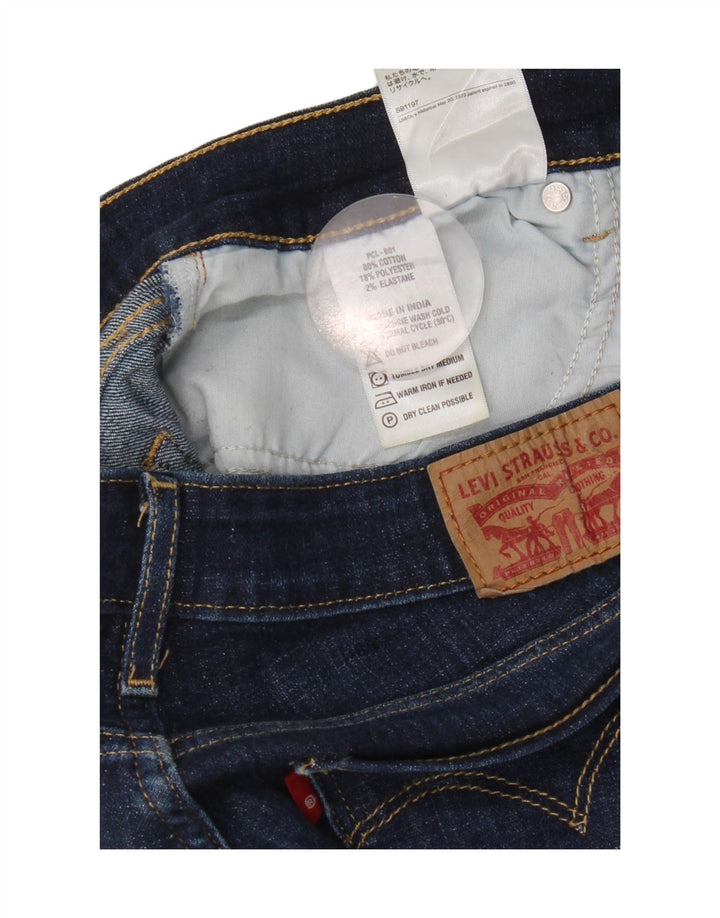 Jeans feminino Bootcut Levi's W28 L30 azul algodão