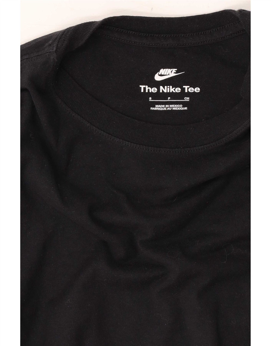 Top Nike Masculino Manga Longa Pequeno Preto