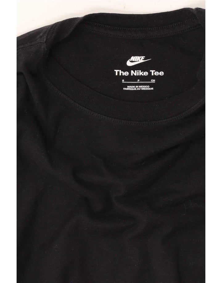 Top Nike Masculino Manga Longa Pequeno Preto